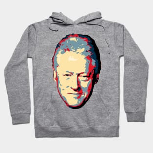 Bill Clinton Pop Art Hoodie